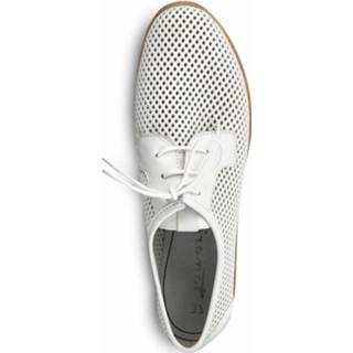 👉 Lage schoenen White Uni leer wit TOUCH-IT Zool Tamaris schoen 4064194482413