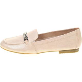 👉 Slippers glad leer slipschoen roze Tamaris Slipper 4059252139040