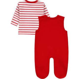 Kledingset unisex baby rood katoen 4062108232536