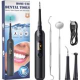 👉 Night 104146 LED Display Electric Dental Scaler 5-speed High Frequency Vibration Remove Tartar and Calculus Set