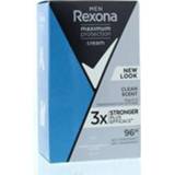 👉 Deodorant stick Rexona max protect clean scent men 45ml 8718114202402