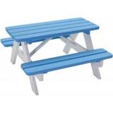 👉 Kinder picknick tafel kinderen blauw wit Mickey kinderpicknicktafel blauw/wit 8718026006341