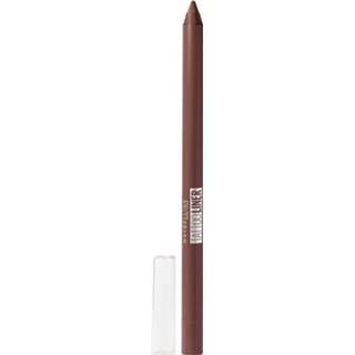 👉 Tattoo bruin gel One Size no color Maybelline Liner Pencil - 911 Smooth Walnut Waterproof Oogpotlood 3600531531102