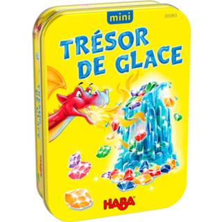 👉 Kinderspel multicolor karton One Size meerkleurig kinderen Haba Trésor de Glace mini (FR) 4010168254364