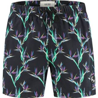 👉 Swimshort zwart male l|m|xl Men Crane Flower 2015002291385