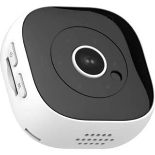 👉 H9 Mini HD 1920 x 1080P 120 graden groothoek draagbare mini DV-camera, ondersteuning voor infrarood nachtzicht en bewegingsdetectie Opname en 32GB TF-kaart (wit)