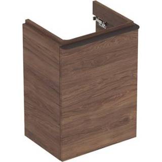 Geberit Smyle fonteinonderkast 1 deur 44 cm deur, noten hickory 4025416363170