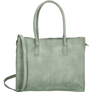 👉 Kunstsuede Natural Bag donkergroen Zebra Trends Kartel Lisa Mint 7111308140138