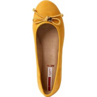 👉 Ballerina's saffron textiel geel S.Oliver Ballerina 4059256354937