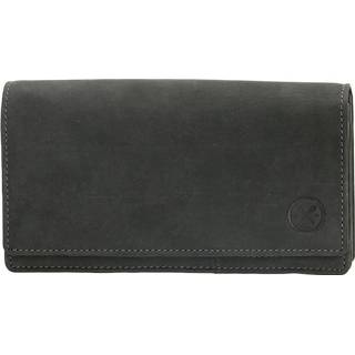👉 Hide & Stitches Overslag Portemonnee RFID Idaho Bruin