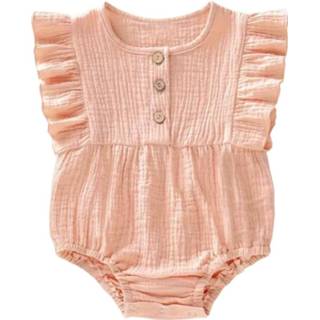 👉 Roze Onesie Lexie and the Moon Muslin Soft Pink 4770210447440
