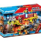 👉 Brandweer wagen Playmobil - Met Brandweerwagen (70557) 4008789705570