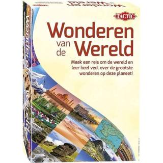 👉 Tactic - Wonderen Van De Wereld Kaarspel 6416739557922