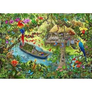 👉 Puzzel kinderen Escape Kids - Jungle (368 Stukjes) 4005556129348