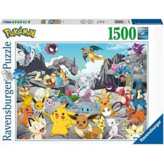 👉 Pokemon Classics (1500 Stukjes) - Puzzel;Puzzel (4005556167845) 4005556167845