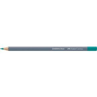 One Size blauw kobalt turkoois Aquarelkleurpotlood Faber-Castell Goldfaber 153 turquoise 4005401146537