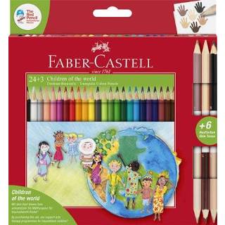 👉 Kleurpotlood One Size GeenKleur Kleurpotloden Faber-Castell driekant, 