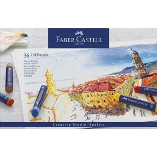 👉 Etui assorti One Size meerkleurig Oliepastels Faber Castell Creative Studio a 36 stuks 4005401270362