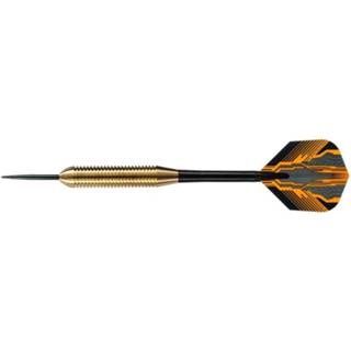 👉 Dartpijl brass messing One Size meerkleurig kinderen 1x Set van 3 dartpijlen Club 24 grams - Darten/darts sport artikelen pijltjes Kinderen/volwassenen 5017626005635