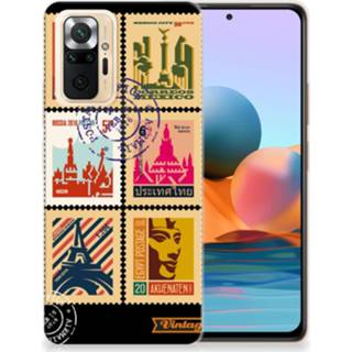 👉 Postzegel siliconen Xiaomi Redmi Note 10 Pro Back Cover Postzegels 8720215366044
