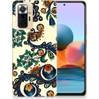 👉 Siliconen hoesje Xiaomi Redmi Note 10 Pro Barok Flower 8720215042184