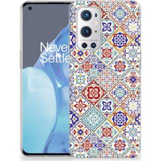 👉 Siliconen hoesje OnePlus 9 Pro TPU Tiles Color 8720215026047