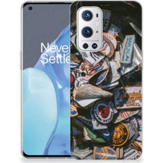 👉 Siliconen hoesje OnePlus 9 Pro met foto Badges 8720215817867