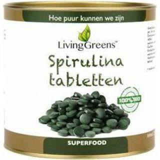 👉 Livinggreens- Spirulina tabletten bio- 250tab Spirulina...