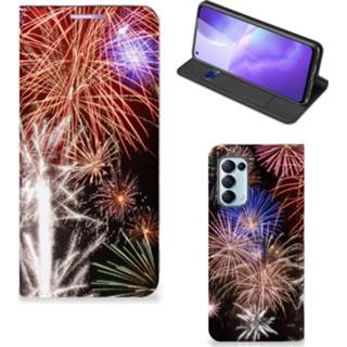 👉 Standcase OPPO Find X3 Lite Hippe Vuurwerk 8720215699012