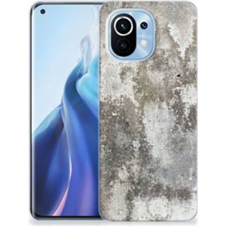 👉 Siliconen hoesje Xiaomi Mi 11 TPU Beton Print 8720215681765
