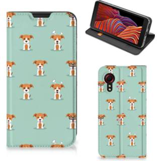 👉 Samsung Galaxy Xcover 5 Hoesje maken Pups 8720215755206