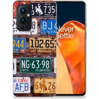 👉 Siliconen hoesje OnePlus 9 met foto Kentekenplaten 8720215764239