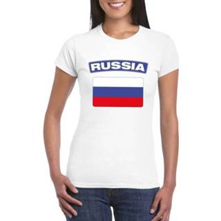 👉 Shirt wit katoen vrouwen active T-shirt Polen vlag dames