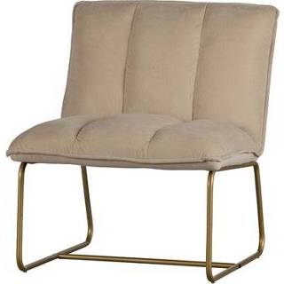 👉 Fauteuil polyester beige Woood Fie - Sand 8714713131679