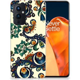 Siliconen hoesje OnePlus 9 Barok Flower 8720215229622