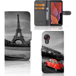 👉 Flipcover Samsung Galaxy Xcover 5 Flip Cover Eiffeltoren 8720215141115