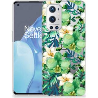 👉 Orchidee groen OnePlus 9 Pro TPU Case 8720215473872
