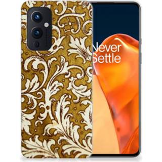 👉 Siliconen hoesje goud OnePlus 9 Barok 8720215415667
