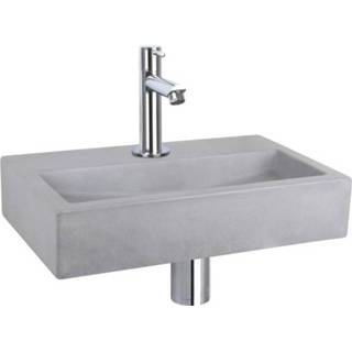 👉 Fonteinset chroom male Differnz Mix&Match Flat beton recht 8712793556955