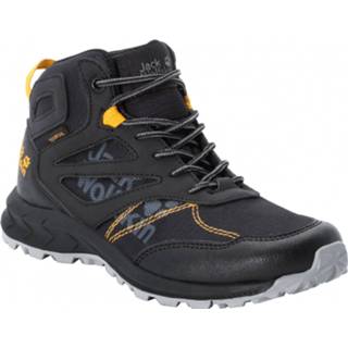 Wandel schoenen uniseks 35 grijs Jack Wolfskin - Kid's Woodland Texapore Mid Wandelschoenen maat 35, 4060477826752