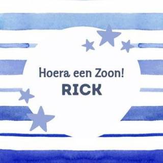 👉 Geboortekaartje naam Geboortekaart | Greetz Zoon