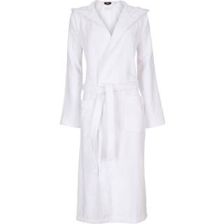 👉 Badjas witte katoen XS Badrock capuchon met naam borduren - badstof