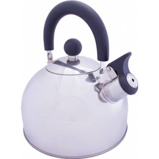 Steel grijs Vango - Stainless kettle with folding handle Theekoker maat 1,6 l, 5023518661919