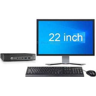👉 Monitor active HP EliteDesk 800 G2 Mini i5 6e Gen + 22? 2 jaar garantie!