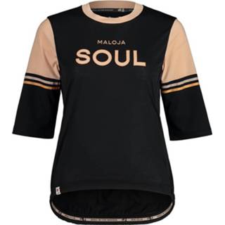 👉 Fietsshirt s active vrouwen MALOJA Damesfietsshirt KastanieM. bikeshirt, Maat S, Fietsshirt, Wielerkleding