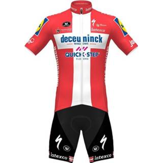 👉 DECEUNINCK QUICK-STEP Deense kampioen 2020 (fietsshirt + fietsbroek) Set (2 stuk