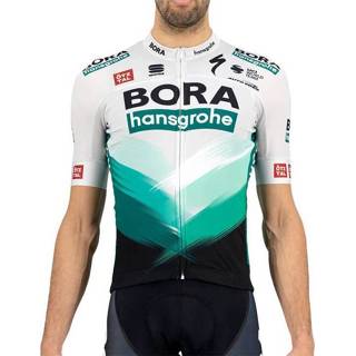 👉 BORA-hansgrohe Fietsshirt met korte mouwen Team 2021 fietsshirt met korte mouwen