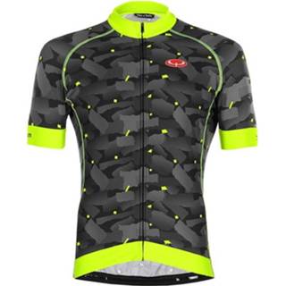 👉 Wielrenshirt, BOBTEAM Shirt met korte mouwen Flash Camo fietsshirt met korte mou