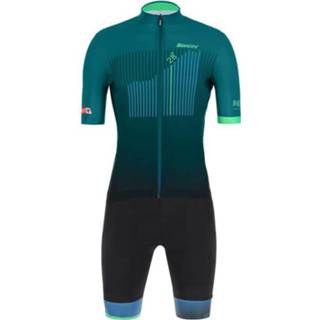 👉 La Vuelta Los Machucos 2019 Set (fietsshirt + fietsbroek), voor heren, Fietskled