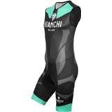 👉 BIANCHI MILANO Racebody zonder mouwen Alagon racebody, voor heren, Maat L, Fiets